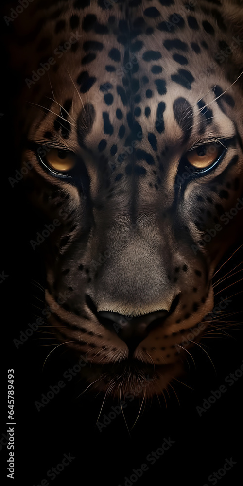 lioness, head in the dark, dangerous look, dark lioness, head in the dark, dangerous look, dark