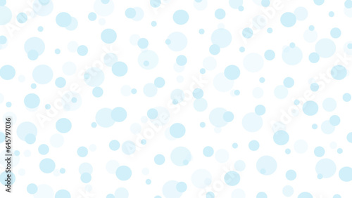 Seamless pattern with blue drops