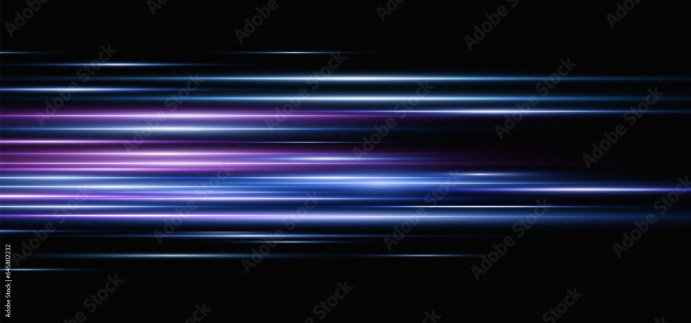 Speed effect in the background. Motion light effect for banners.Different lines of light. Speed effect in the background. Motion light effect for banners.Different lines of light.