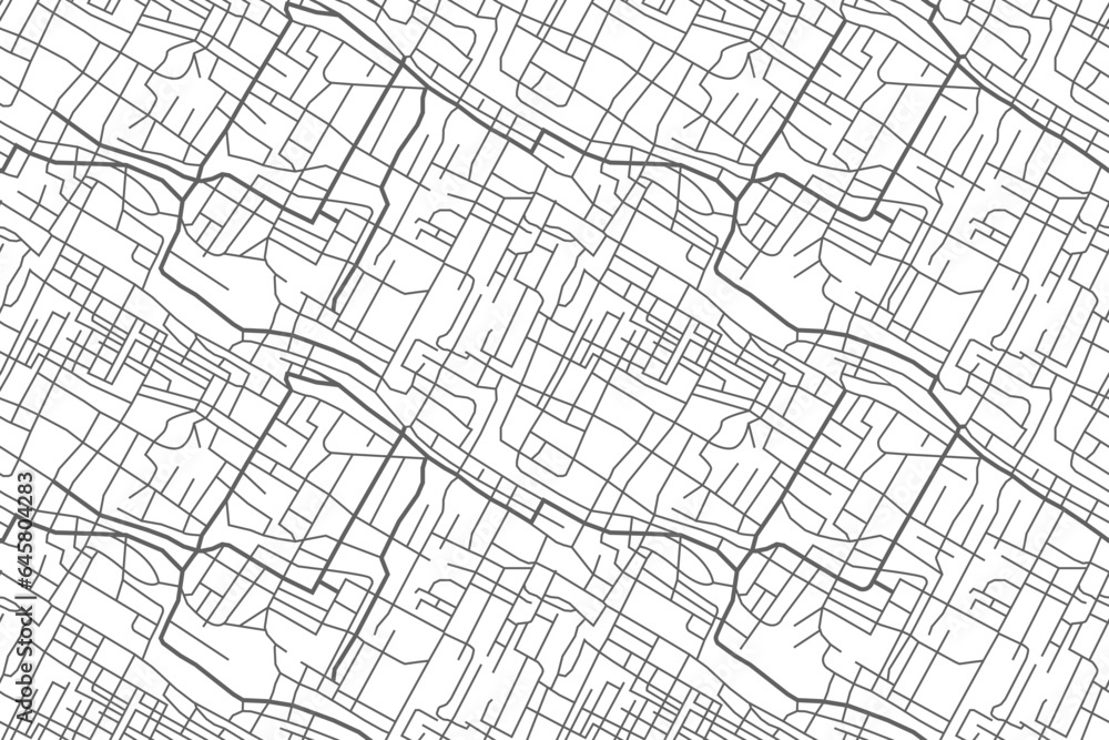 map street - semless pattern