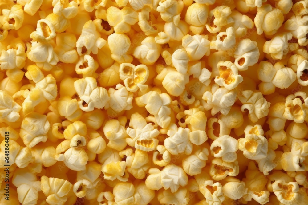 Appetizing popcorn. Background with selective focus and copy space Appetizing popcorn. Background with selective focus and copy space