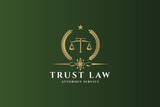 Letters for Law Pro Logo Template Vector