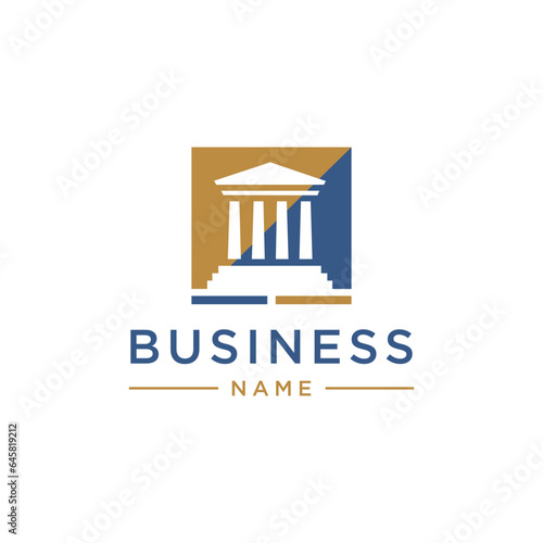 supreme court building vector