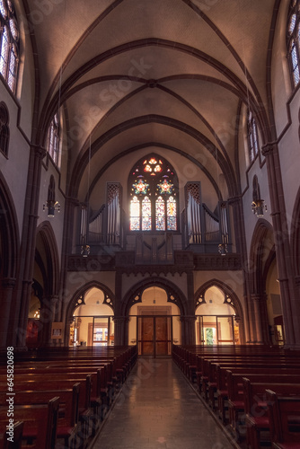interior of the cathedral near Frankfurt