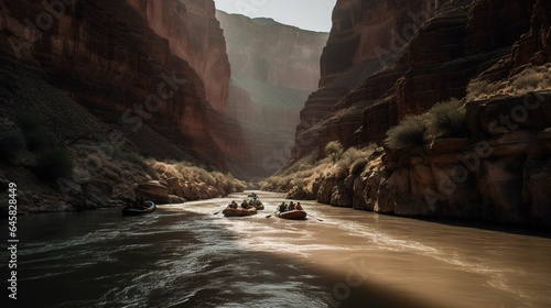 A photograph of a natural landscape