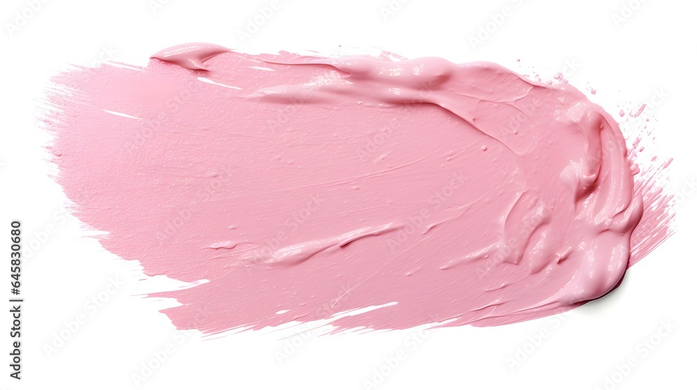 Isolated blush Brush Stroke on a white Background. Acrylic Paint Texture with Copy Space
Isolated blush Brush Stroke on a white Background. Acrylic Paint Texture with Copy Space