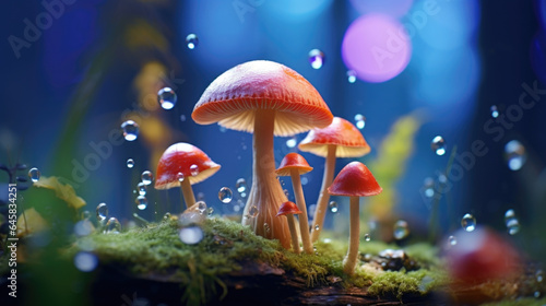 Explore the magical world of macro bokeh photography in this enchanting scene. Discover how outoffocus lights can create mesmerizing, dreamlike backgrounds for your macro subjects.