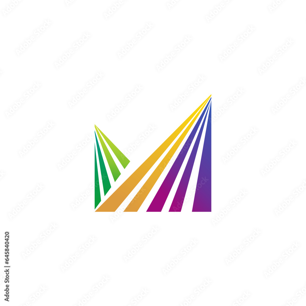 m laser logo vector