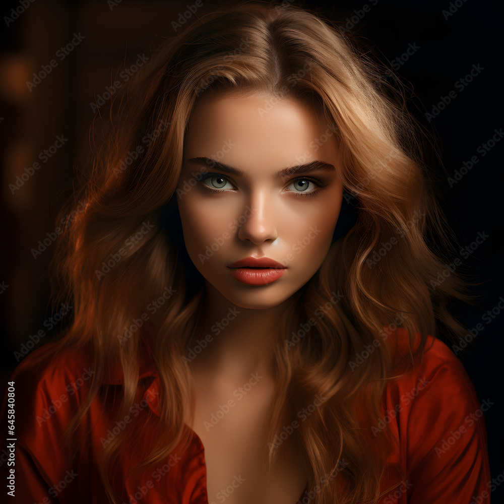 custom made wallpaper toronto digitalbeautiful woman looking at you