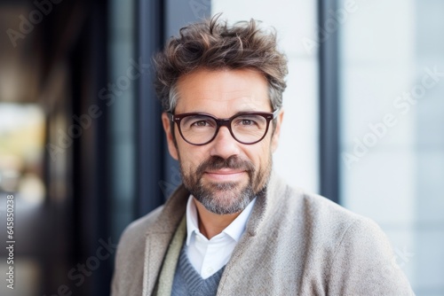 Portrait photography of a Italian man in his 30s against a white background