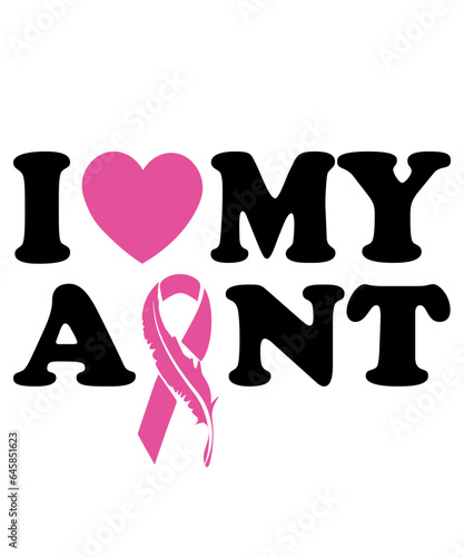 I love my mom aunt nana daughter son cowgirl fight hope friend warrior wife breast cancer pink out pink ribbon svg png  breast cancer svg png