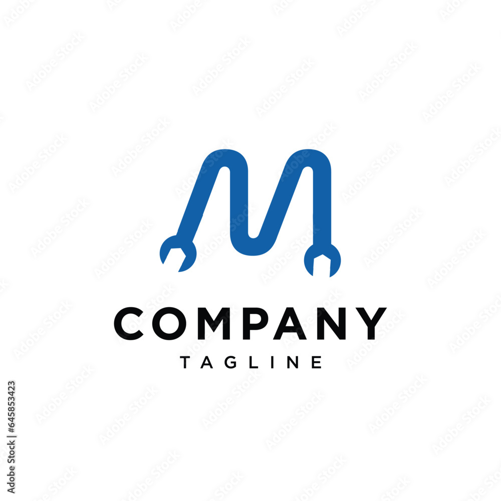 Letter M Tools and equipment logo icon vector template.eps Letter M Tools and equipment logo icon vector template.eps