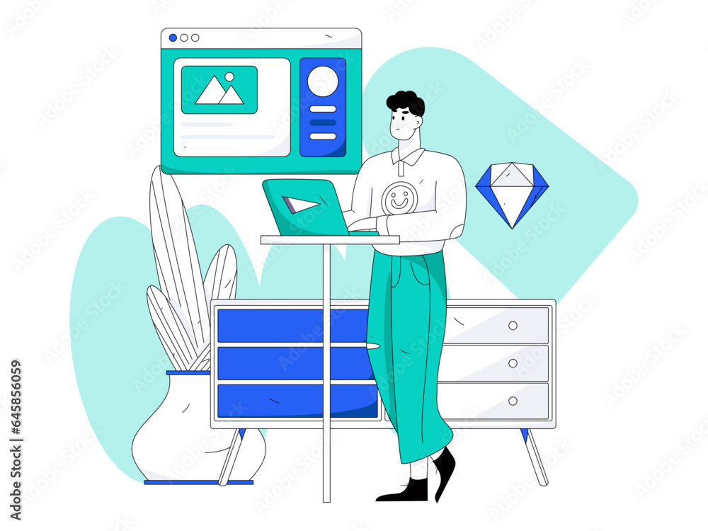 Business People Flat Vector Concept Operation Hand Drawn Illustration
Business People Flat Vector Concept Operation Hand Drawn Illustration