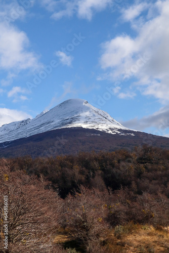 mountain in winter