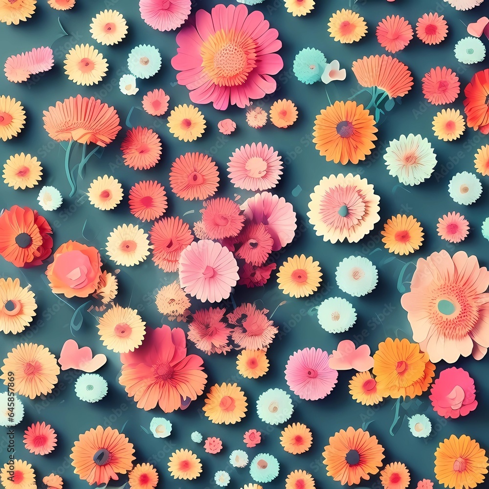 seamless floral pattern seamless floral pattern