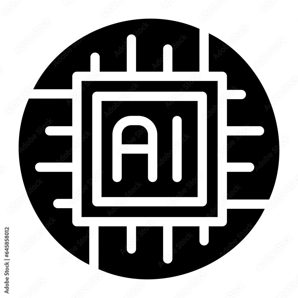 ai glyph icon ai glyph icon