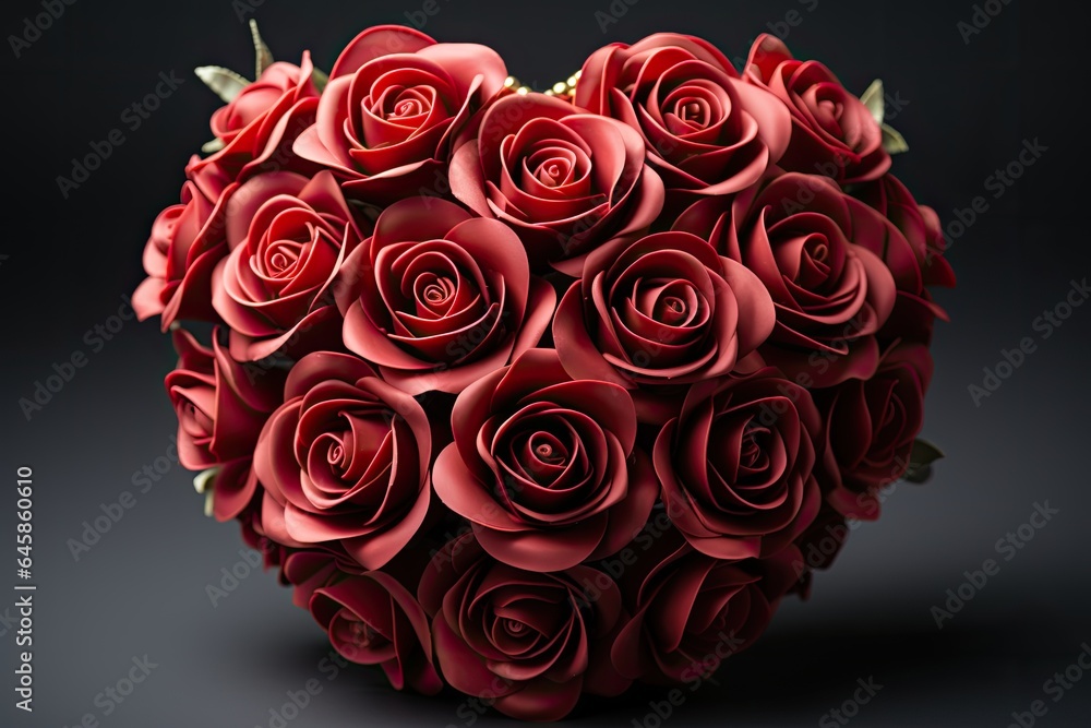 Flowers in heart shape with copy space for valentines womens mothers day Flowers in heart shape with copy space for valentines womens mothers day