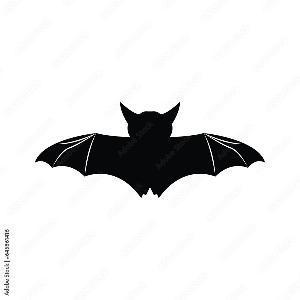 Naklejka premium bat logo icon