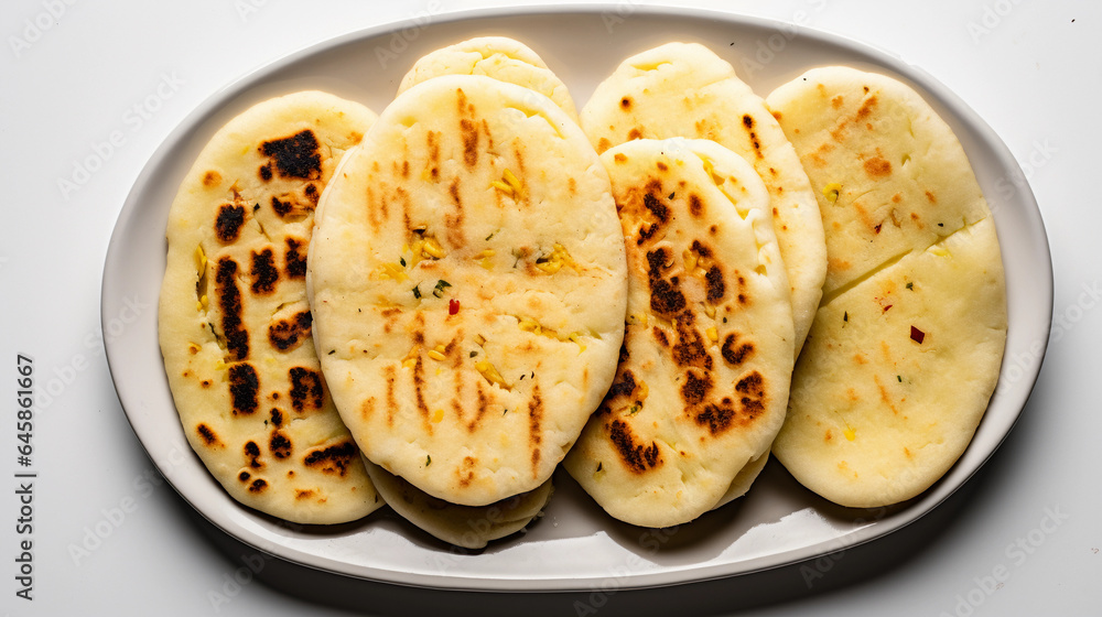 Arepas - traditional Colombian food