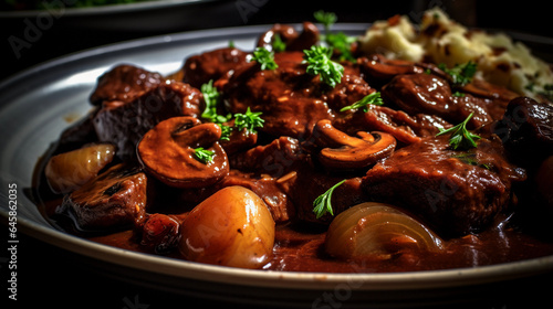  Bœuf Bourguignon - french food
