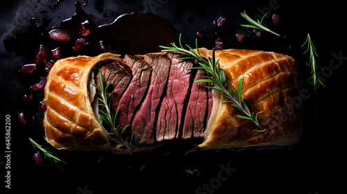 Fototapeta Naklejka Na Ścianę i Meble -  Bouef en Croute - French food