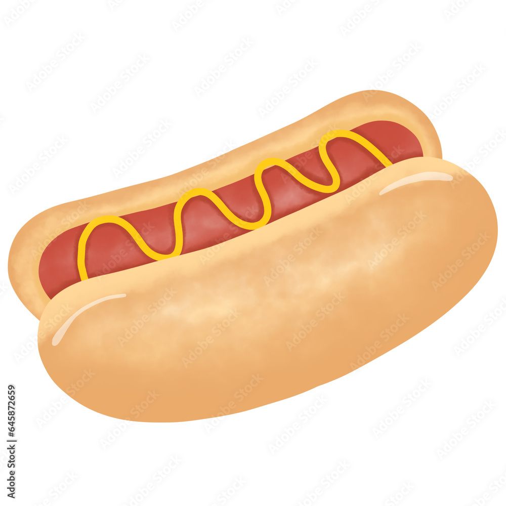 Hotdog on Bread Hotdog on Bread