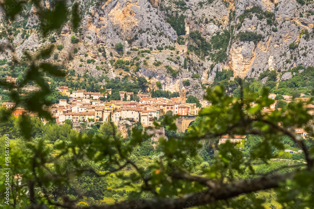 Moustiers-Sainte-Marie, Verdon, France 