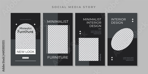 Modern Furniture social media story template
