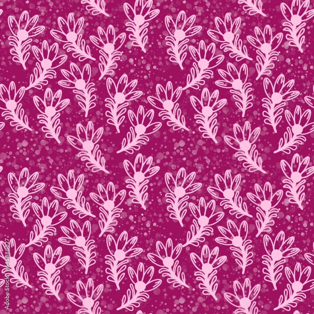 seamless pattern with flowers seamless pattern with flowers