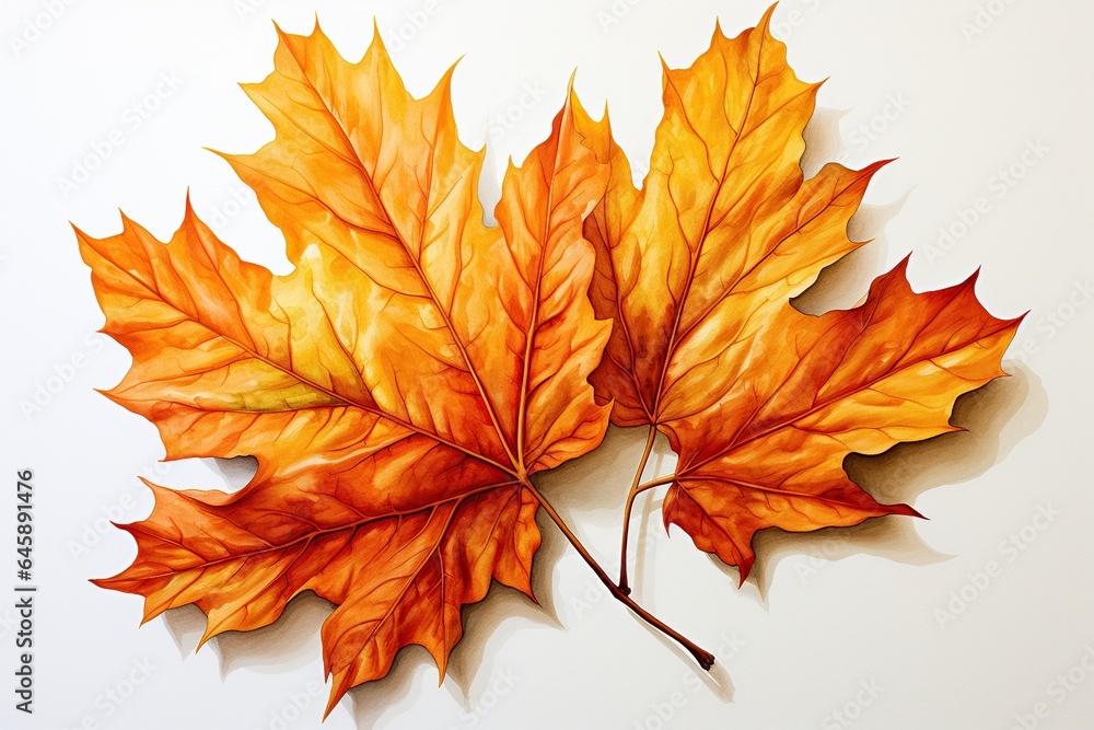 autumn leaves isolated on white autumn leaves isolated on white