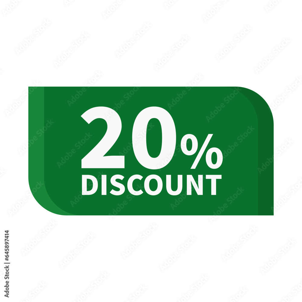 20 Discount In Green Rectangle Shape For Sale Advertising Business
20 Discount In Green Rectangle Shape For Sale Advertising Business