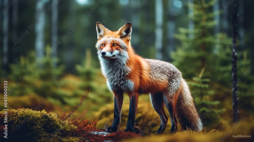 Fox in the Wilderness Fox in the Wilderness