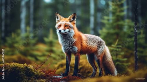 Fox in the Wilderness © EwaStudio