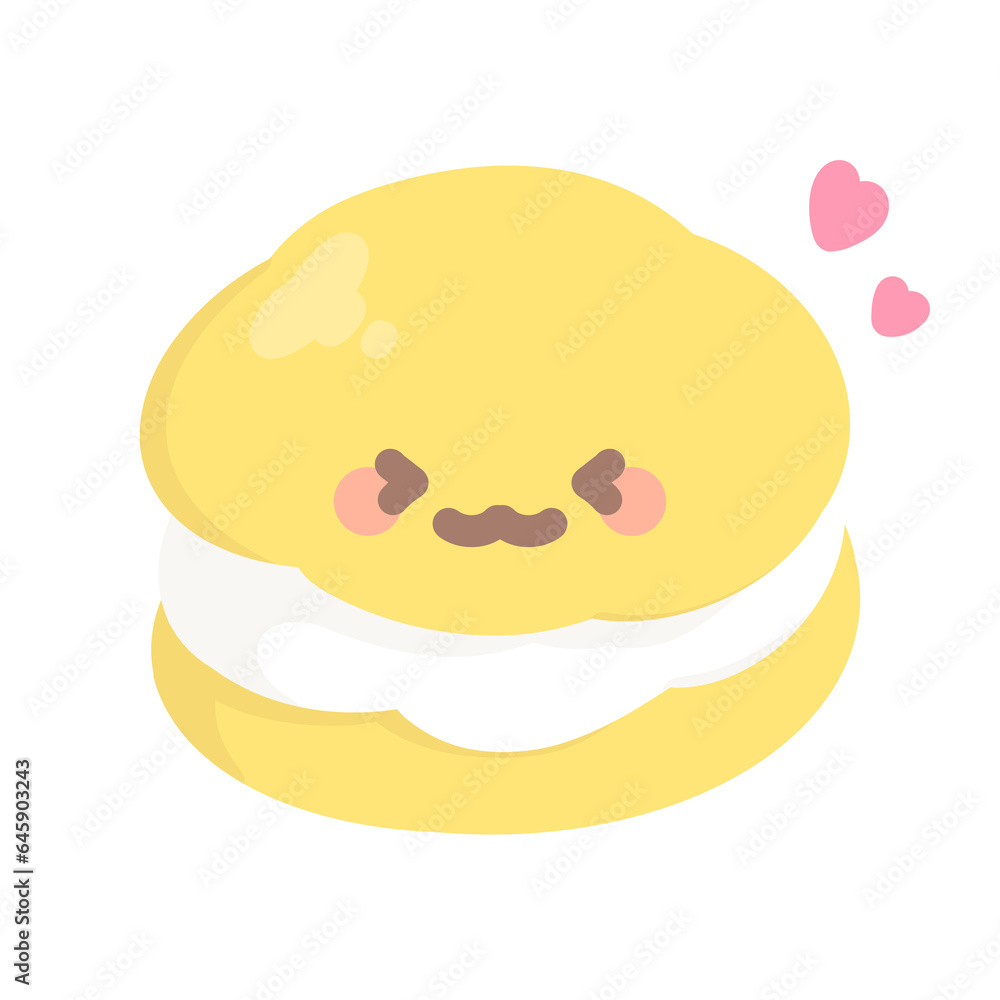 ゆるかわ系マリトッツォ嬉しい⭐︎PNG ゆるかわ系マリトッツォ嬉しい⭐︎PNG