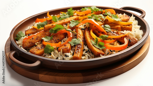 stir fried chicken with vegetables UHD wallpaper Stock Photographic Image