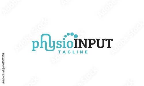 Modern and creative logo design for physiotherapist, physical, osteopathy and orthopedic.