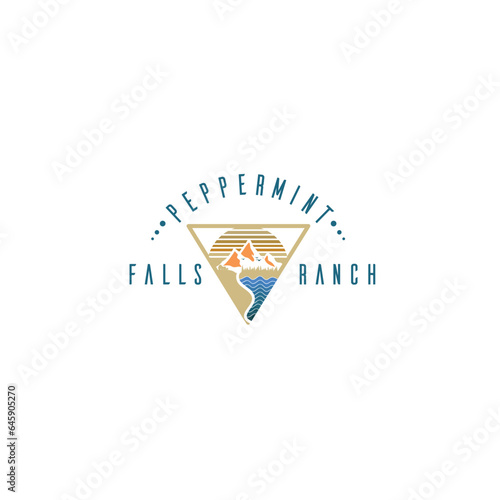 Free Download Mountains and valley logo design for real estate and mortgage  - GFXLoad