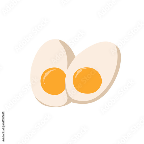 Boiled Egg Illustration