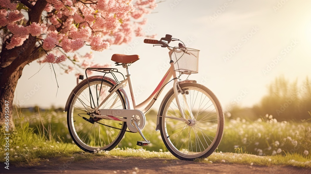 landscape image with a Bicycle.