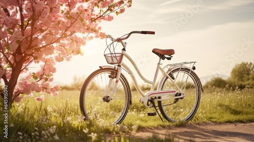 landscape image with a Bicycle.