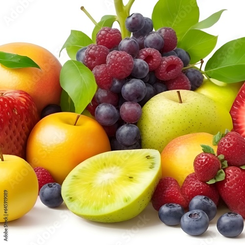 Fresh fruits and berries