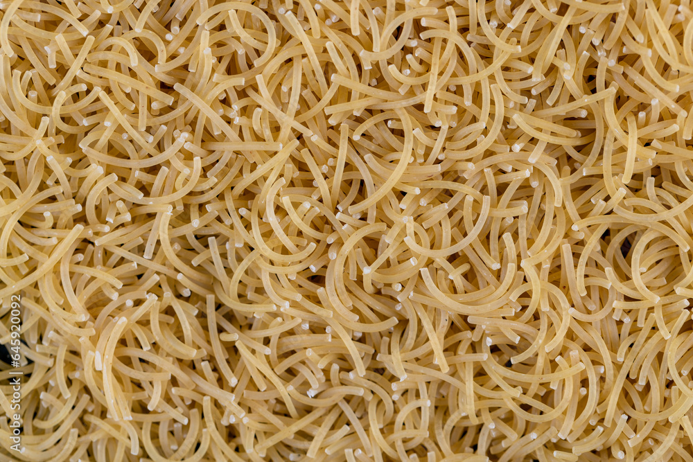 thin pasta made of high-quality wheat flour thin pasta made of high-quality wheat flour