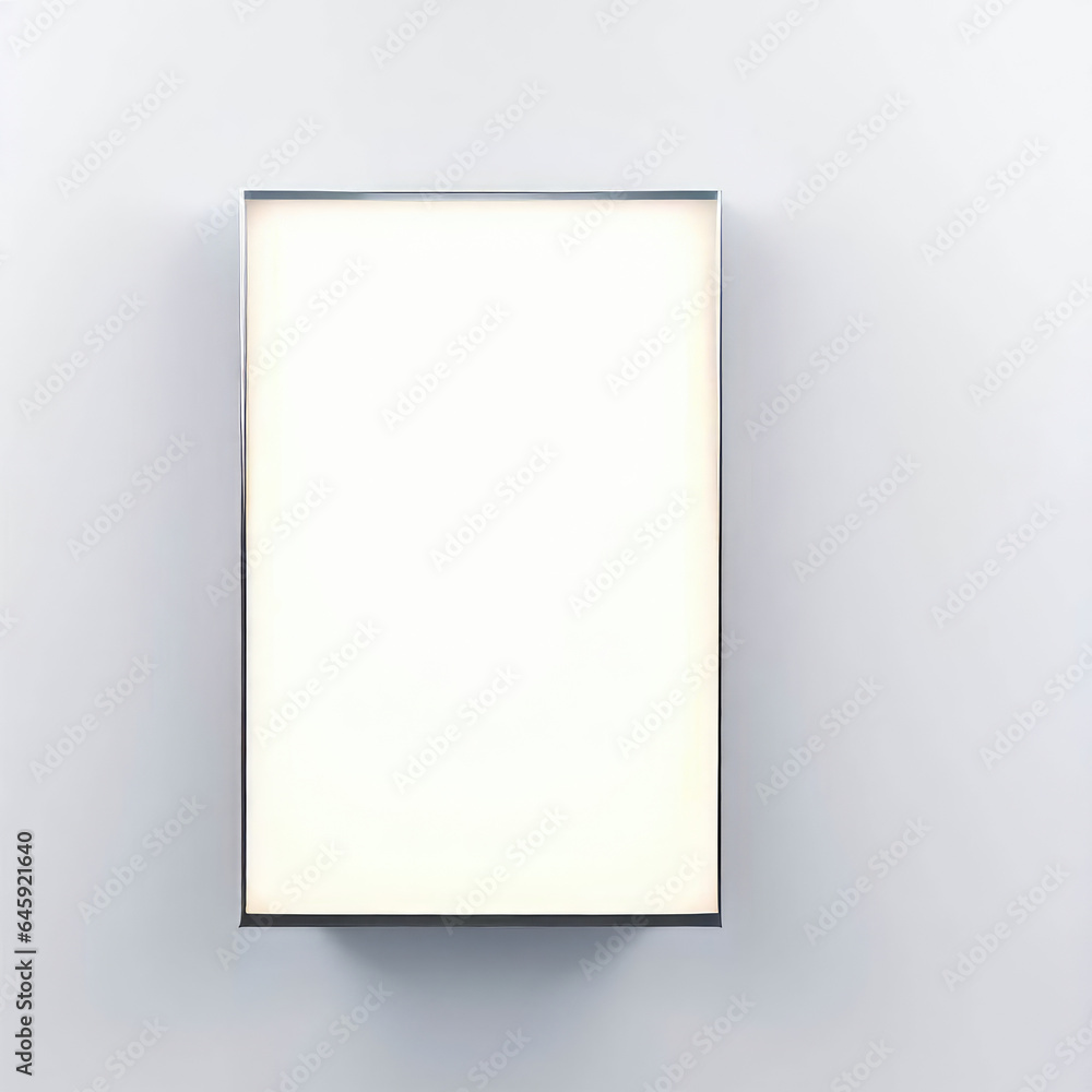 3d Ai Generated Mockup of Blank Board 3d Ai Generated Mockup of Blank Board