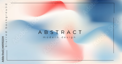 Abstract blurred gradient mesh background in pastels colors for your creative graphic design. Colorful smooth banner template .