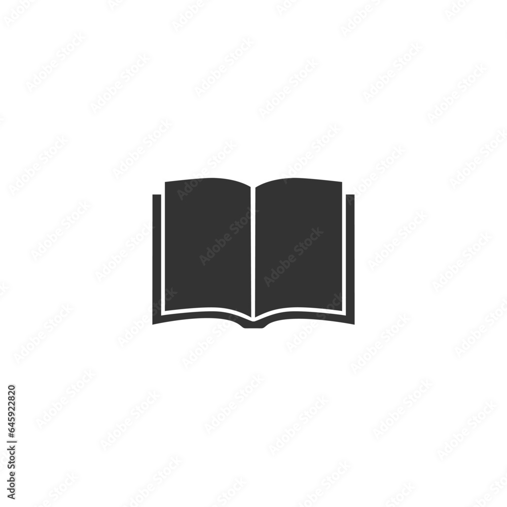 Book icon isolated on white background. Vector Book icon isolated on white background. Vector