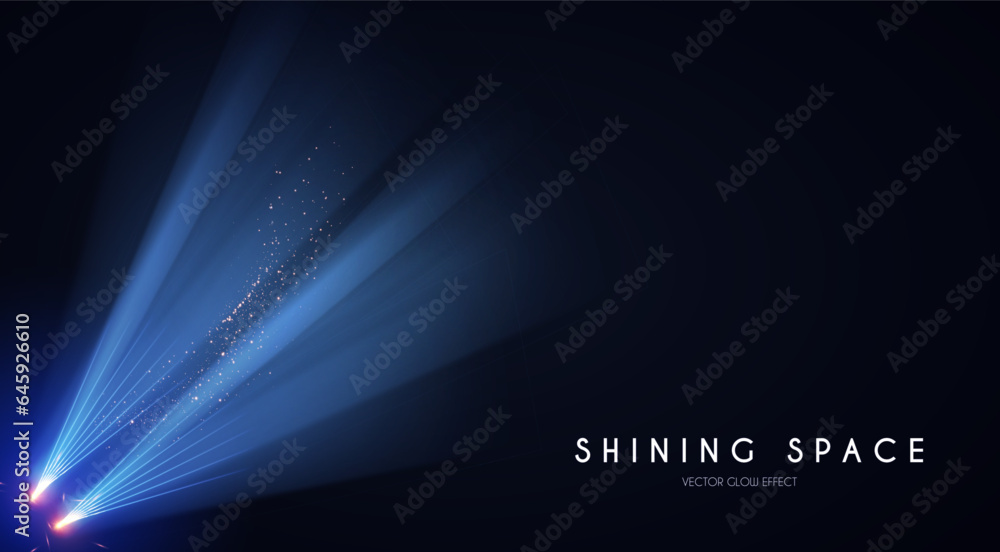 Show light. Colorful spotlights with fay. Transparent light effect. Show light. Colorful spotlights with fay. Transparent light effect.