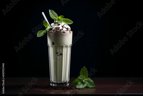 sweet, creamy Peppermint Patty Milkshake