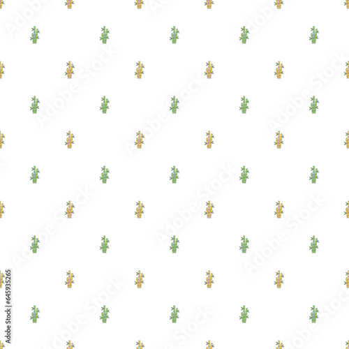 Bamboo pattern background template