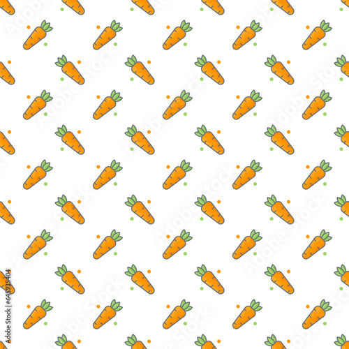 Carrot pattern background