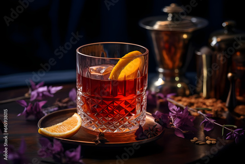 Aromatic Sazerac Cocktail
